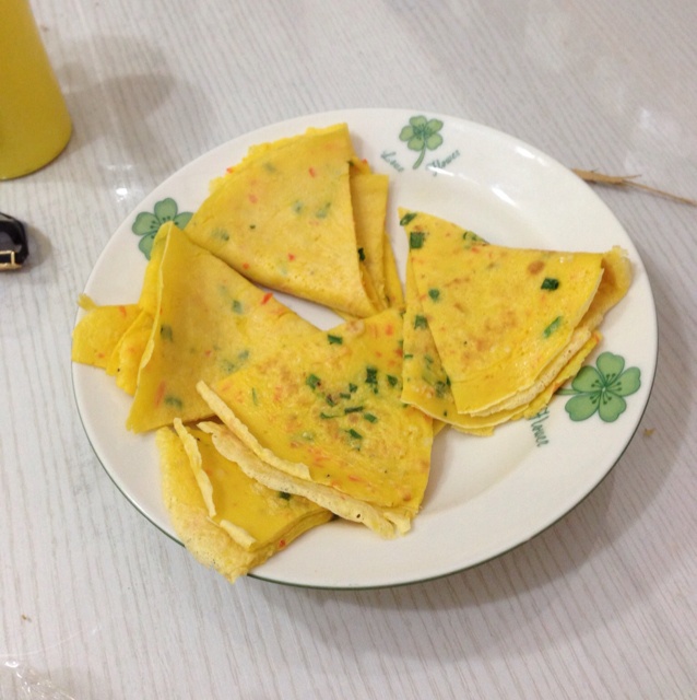 葱花鸡蛋饼