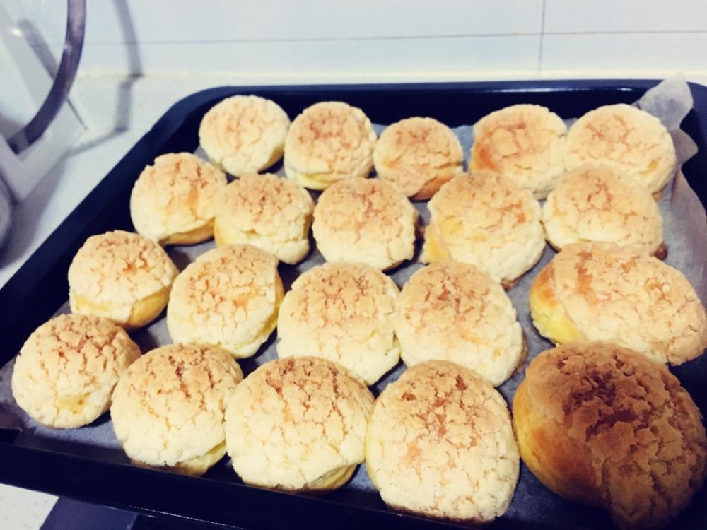 十分美味的酥皮泡芙