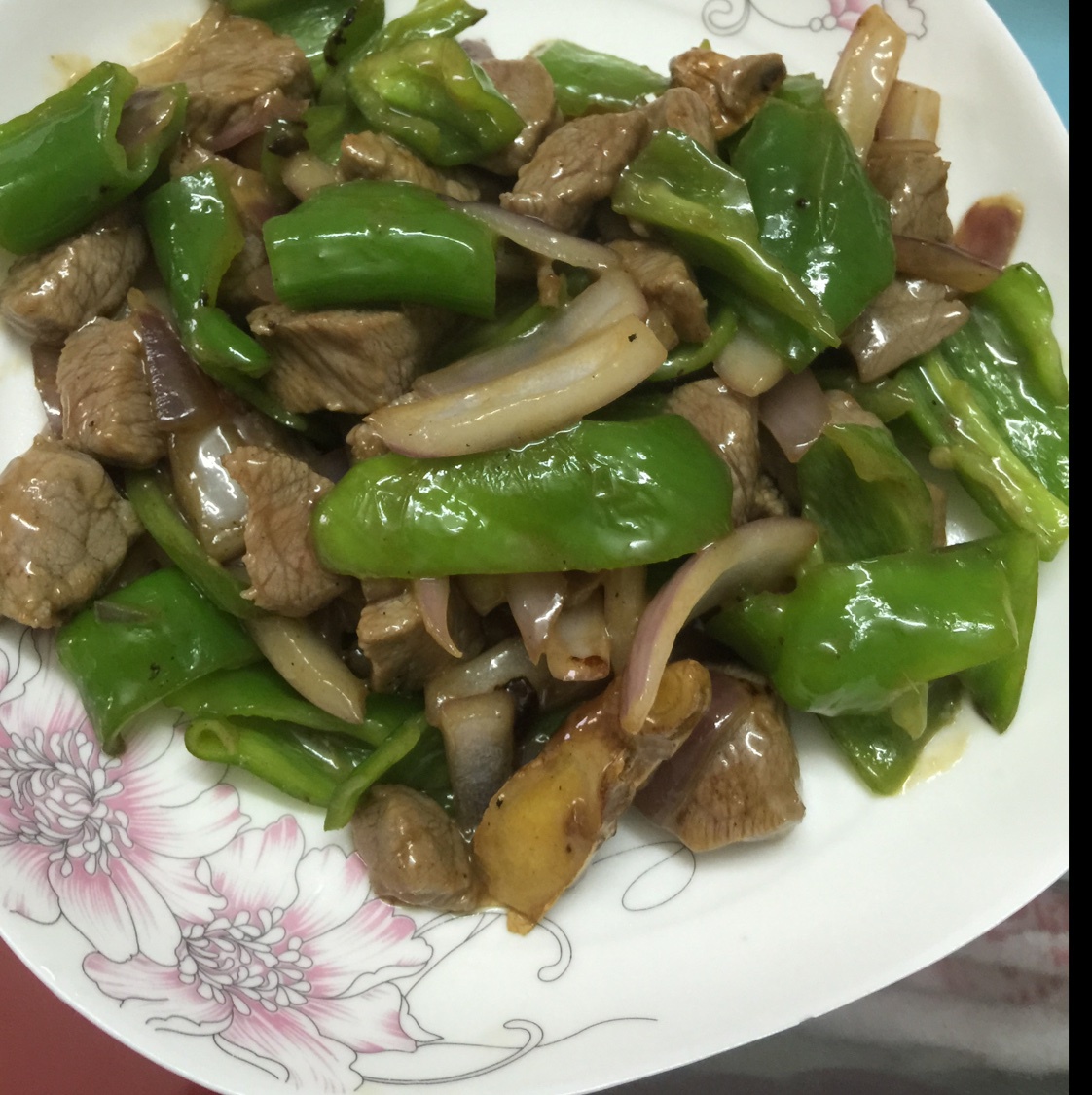 杏鲍菇炒牛肉