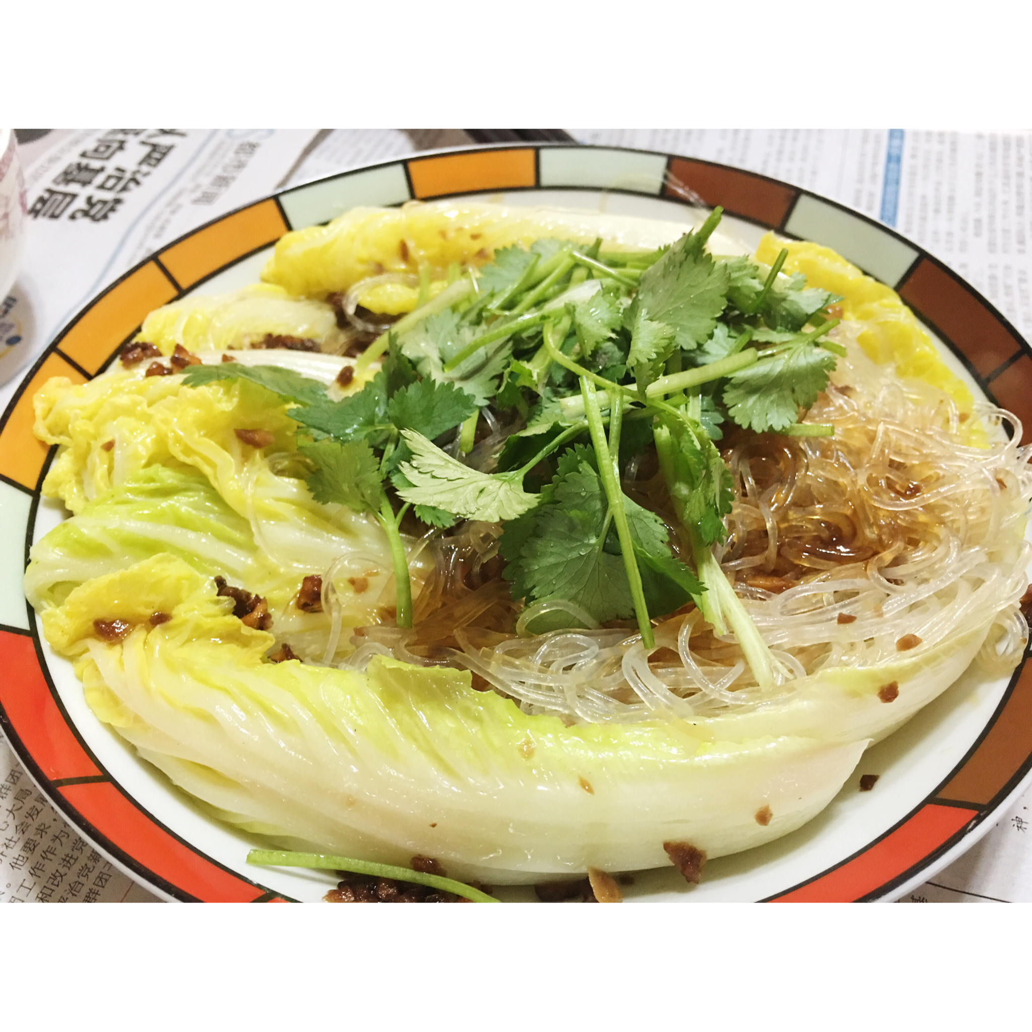 蒜蓉粉丝娃娃菜