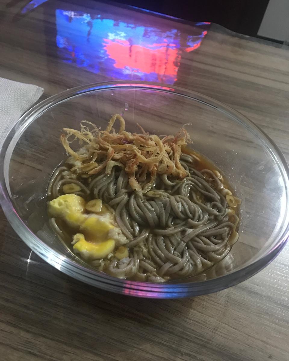 蒜面条