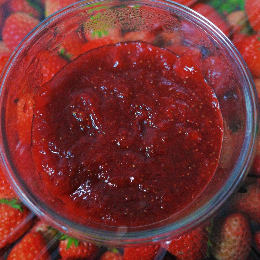 自制无添加草莓酱