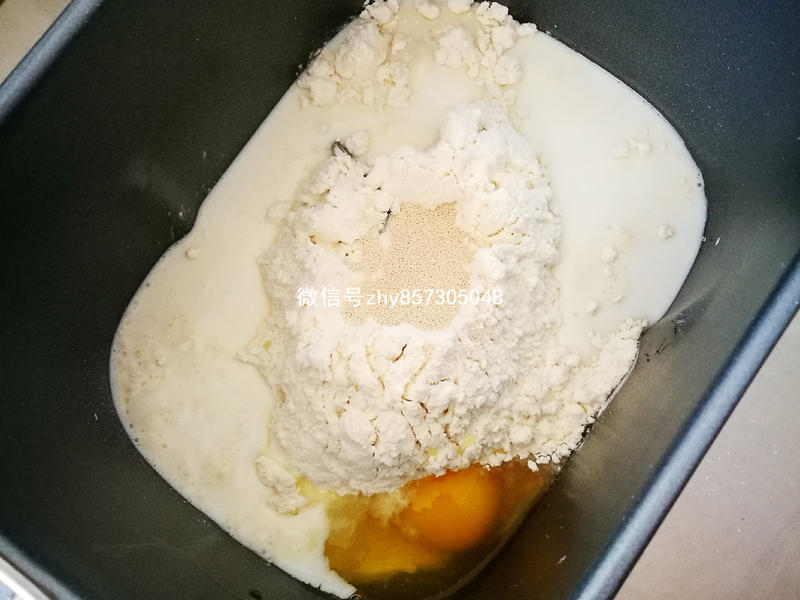 纯奶手撕吐司的做法 步骤1