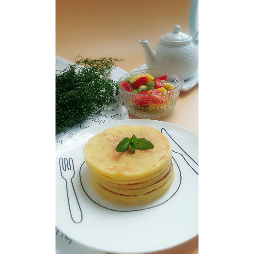 肉桂奶油豆渣饼