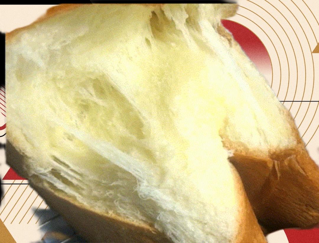 纯奶手撕吐司的做法 步骤1