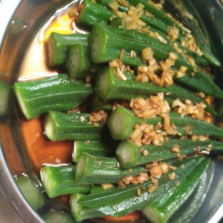 ‼️从此爱上秋葵‼️
白灼秋葵