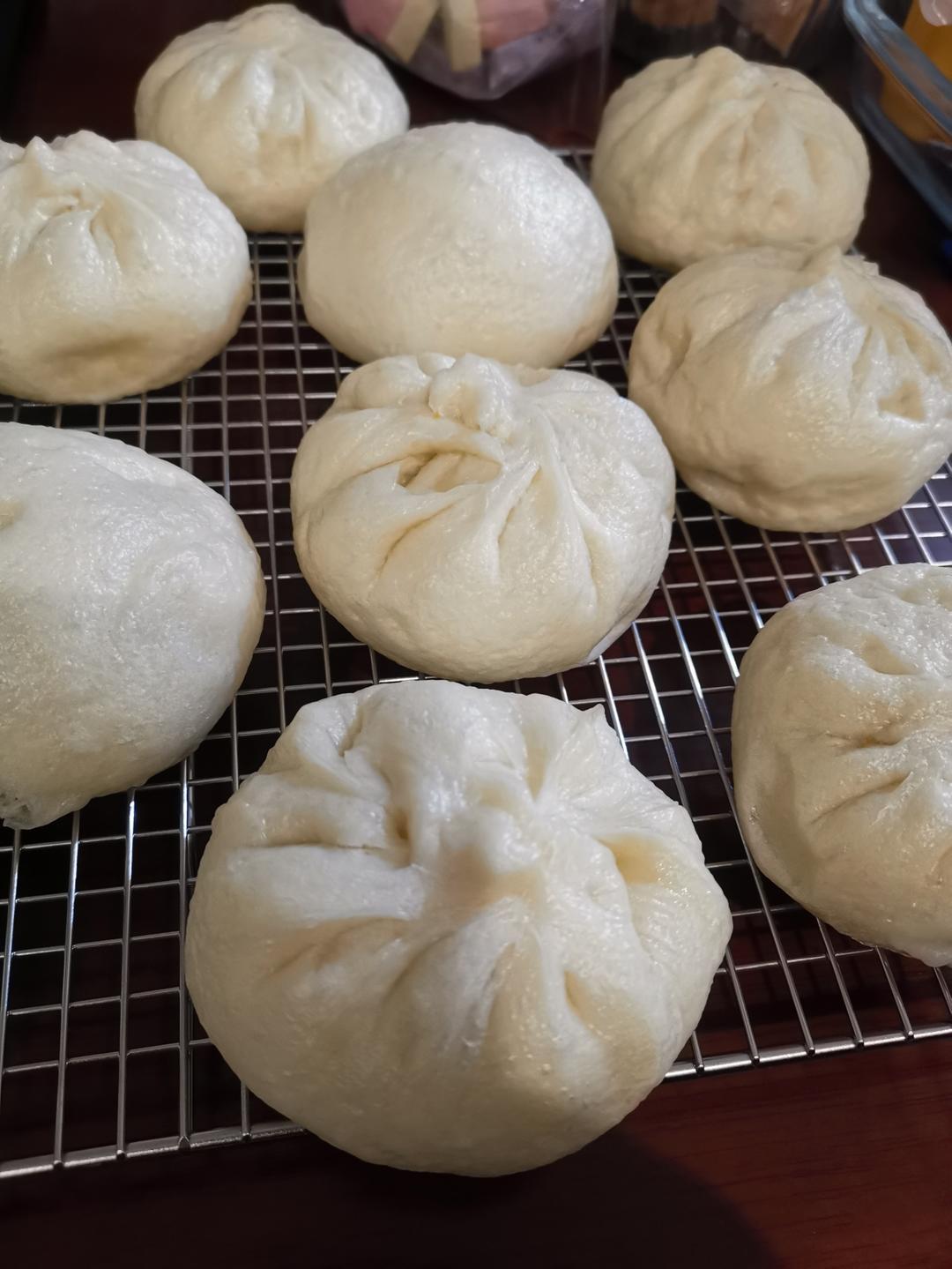 韭菜鸡蛋黑木耳肉包子