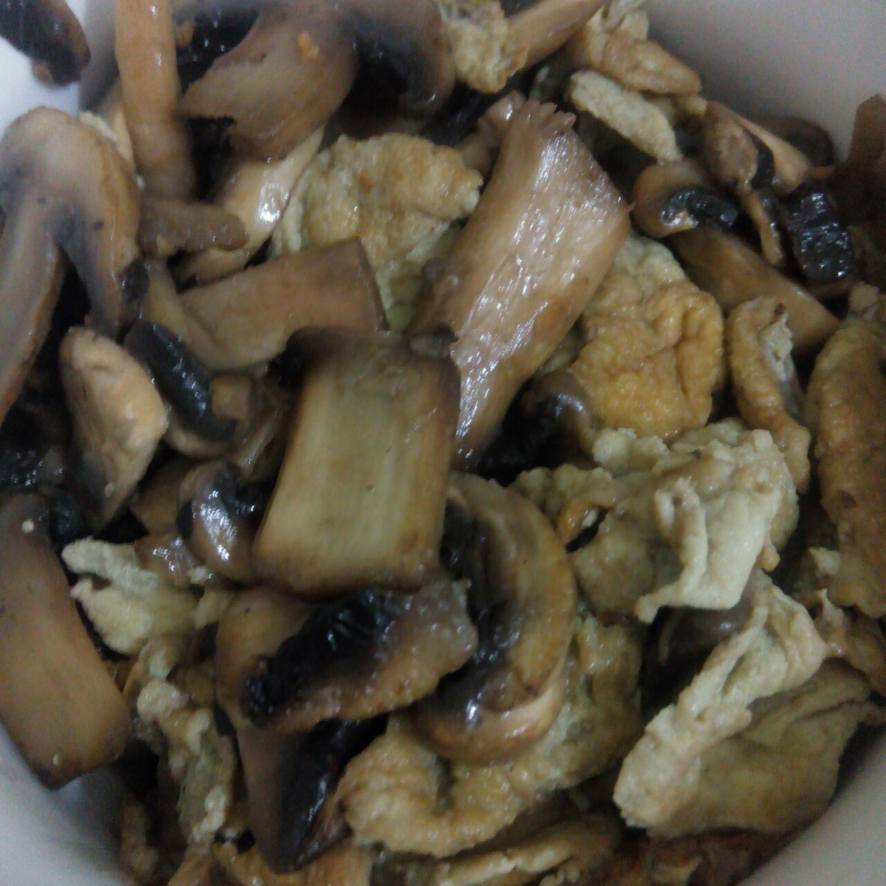 蘑菇炒蛋