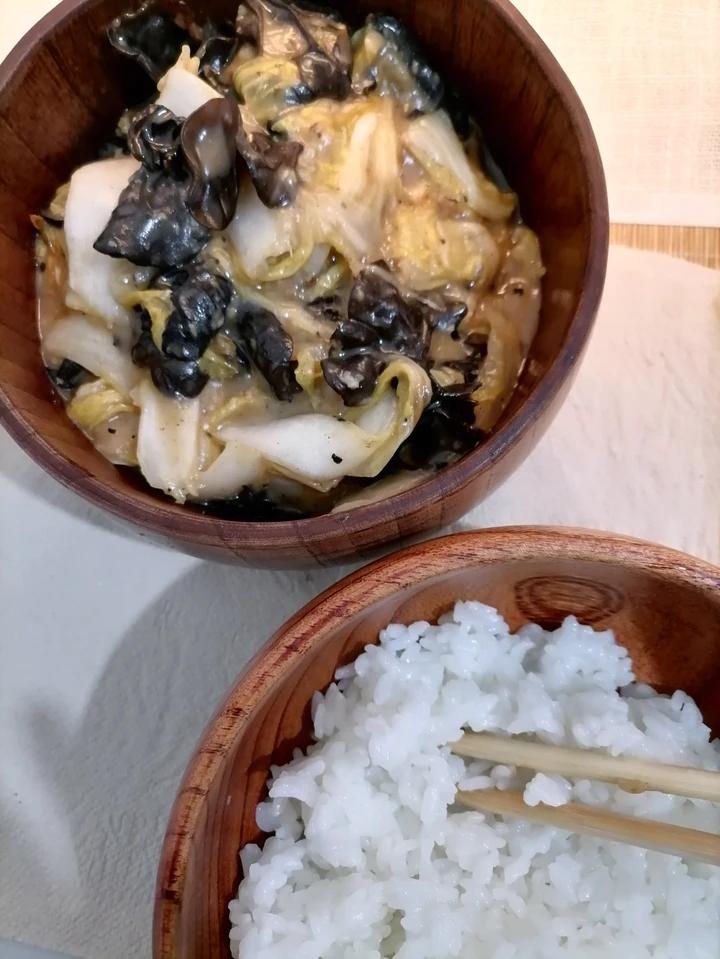 开胃下饭菜！醋溜白菜木耳