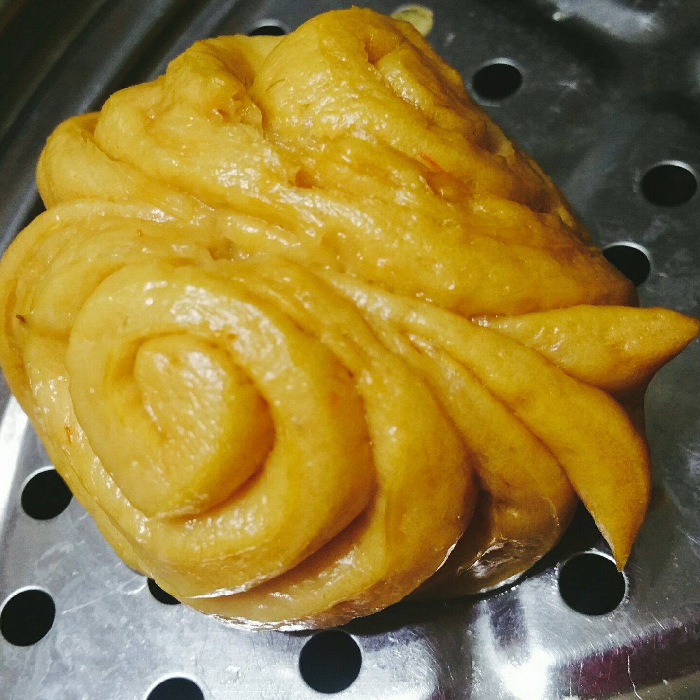 南瓜花卷馒头