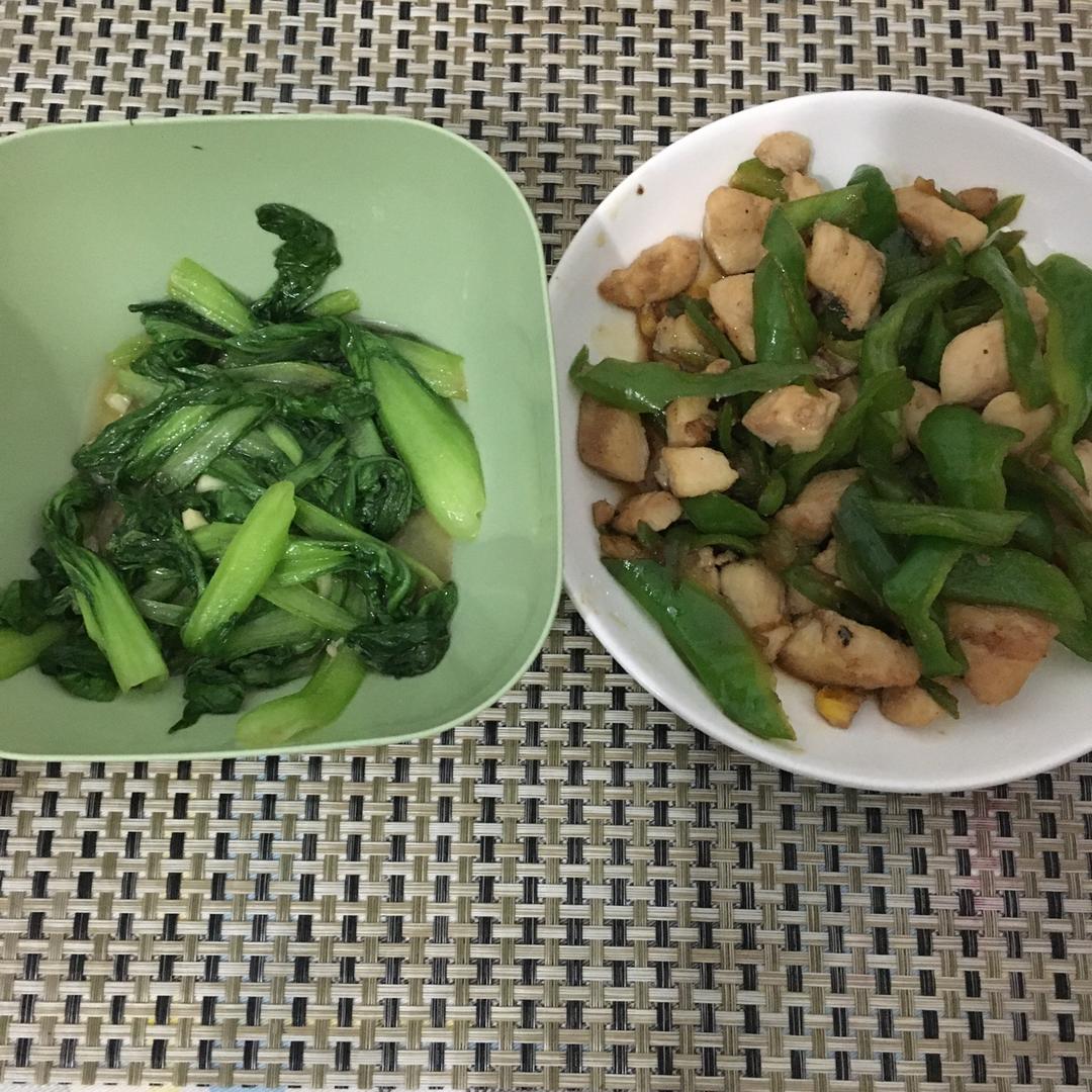 青椒辣子鸡丁