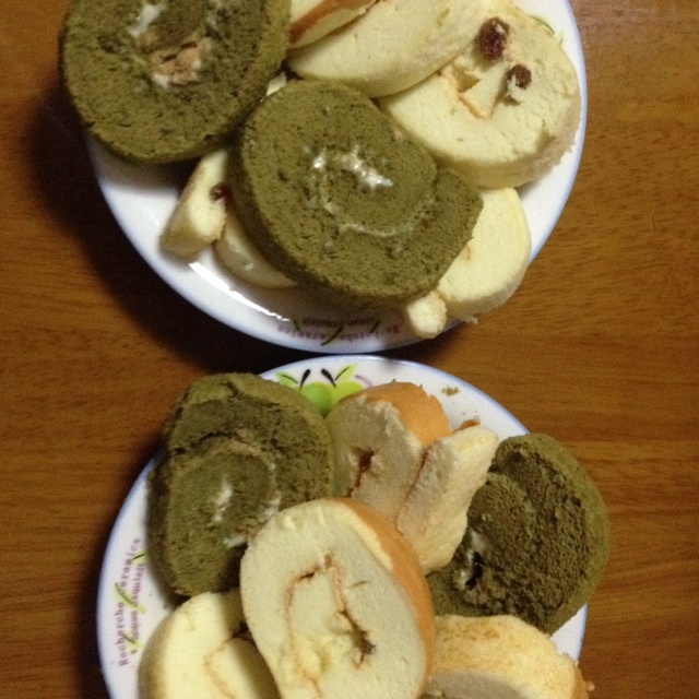 葡萄干蛋糕卷
