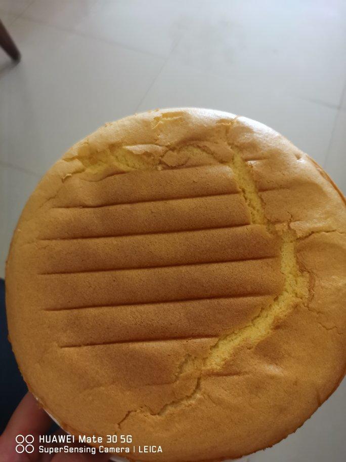 八寸戚风蛋糕（生日蛋糕坯）附六寸配单