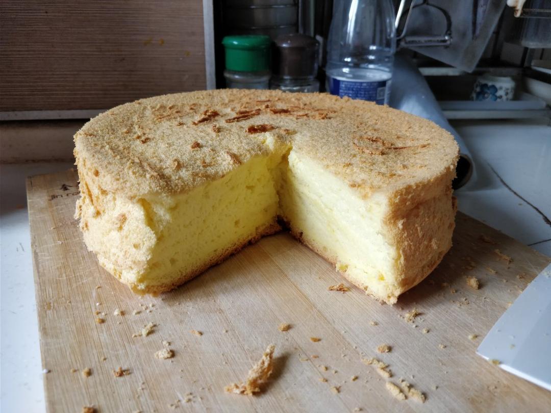 戚风柔软蛋糕( 新手一看就会:)