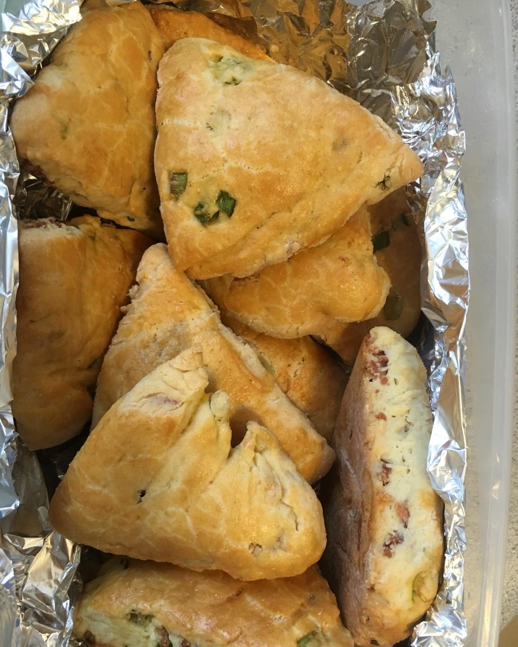 香葱培根咸司康