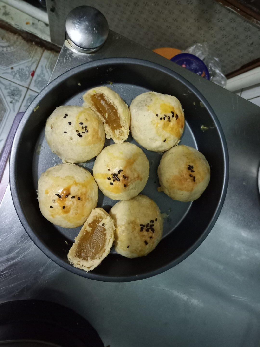 蛋黄酥（黄油版）无需揉面，超快手