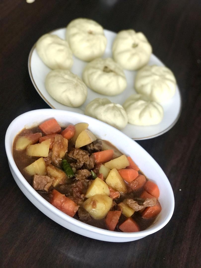 土豆炖牛肉