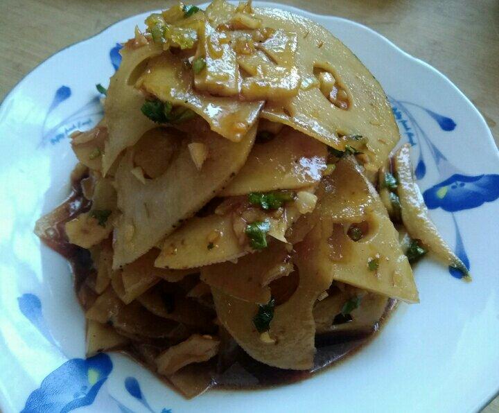 油泼炝拌藕