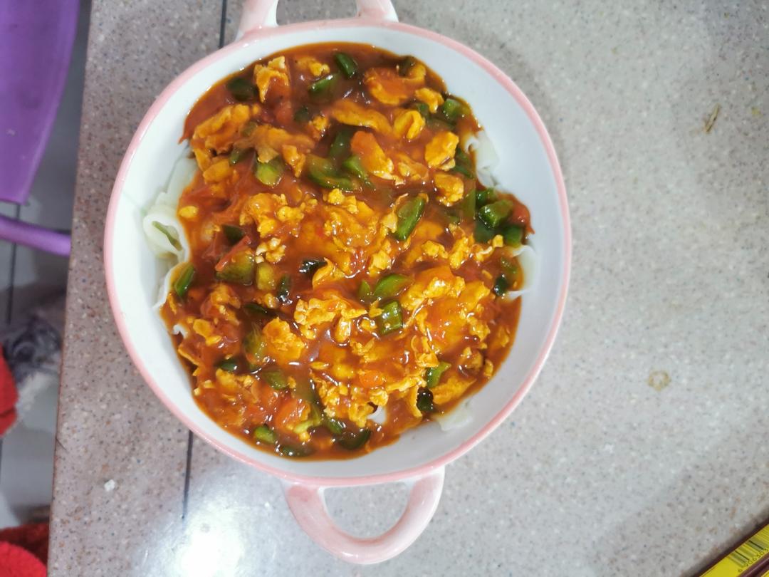 番茄鸡蛋打卤面