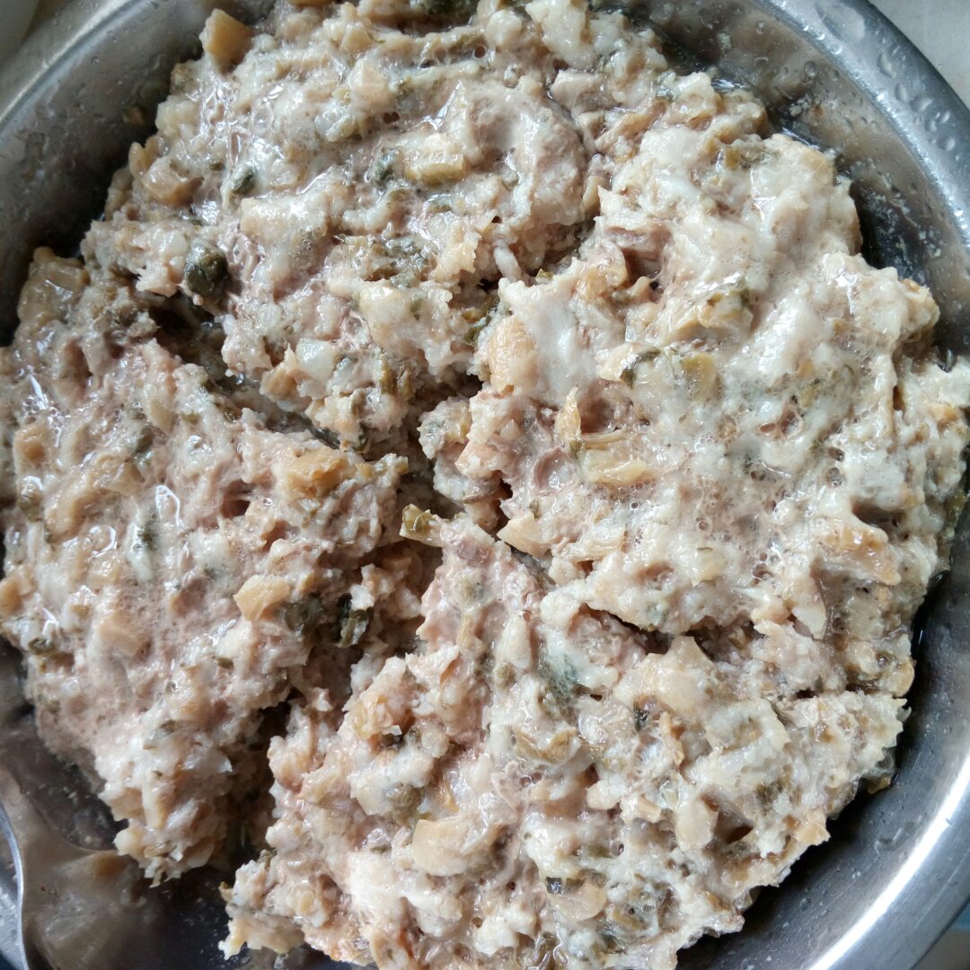 梅菜蒸肉饼