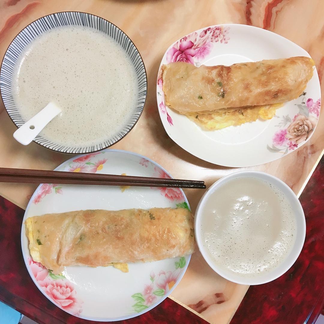 三分钟就可以做好孩子的早餐（手抓饼）