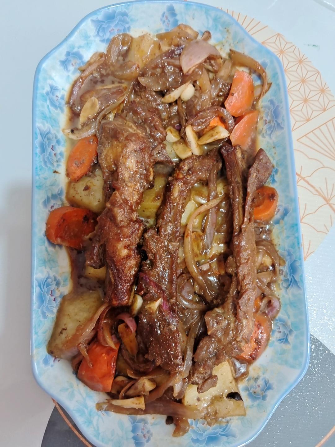 超好吃的烤羊排烤箱版