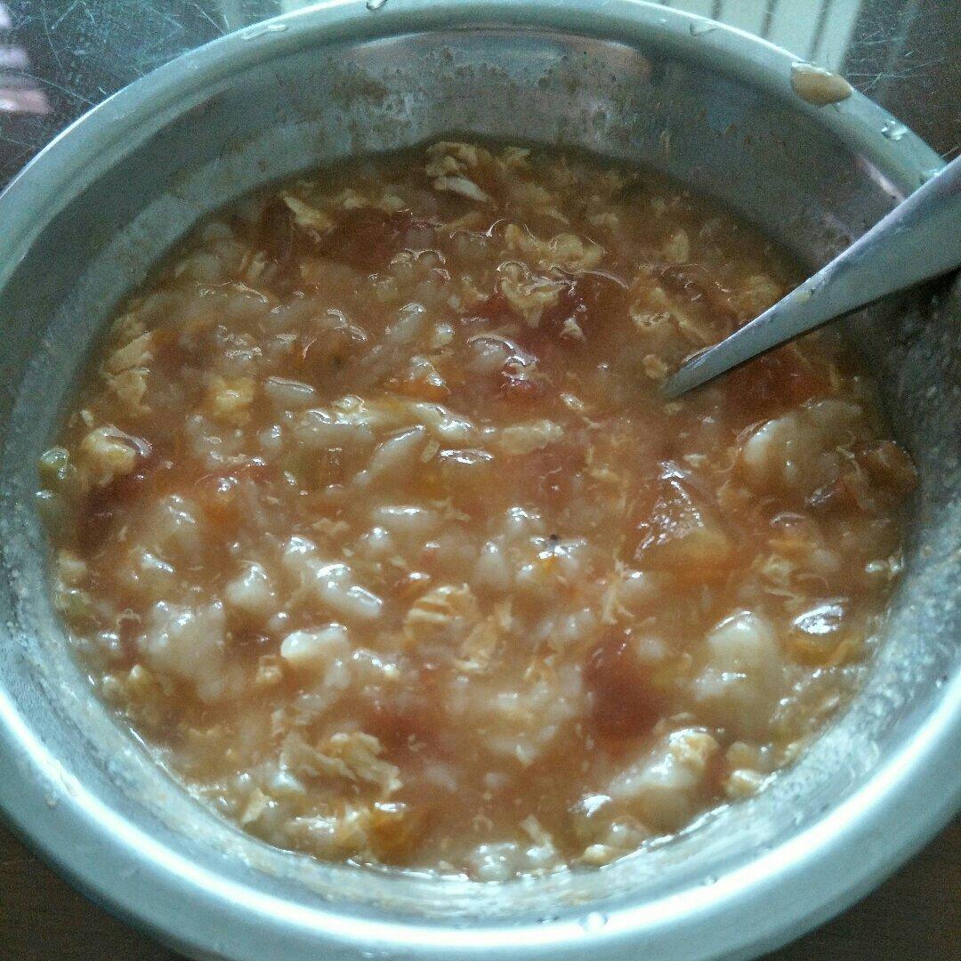 西红柿鸡蛋疙瘩汤