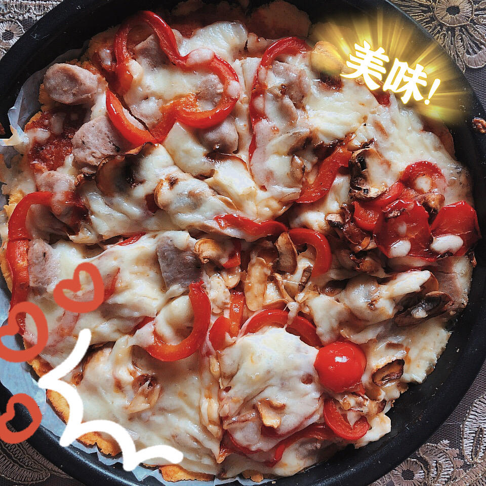 生酮披萨|无糖无麸低碳 好吃哭了