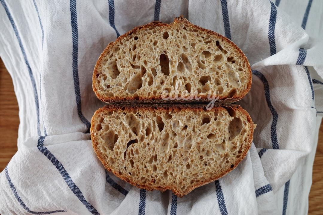 视频教程 天然酵种欧包 基础配方＆制作流程