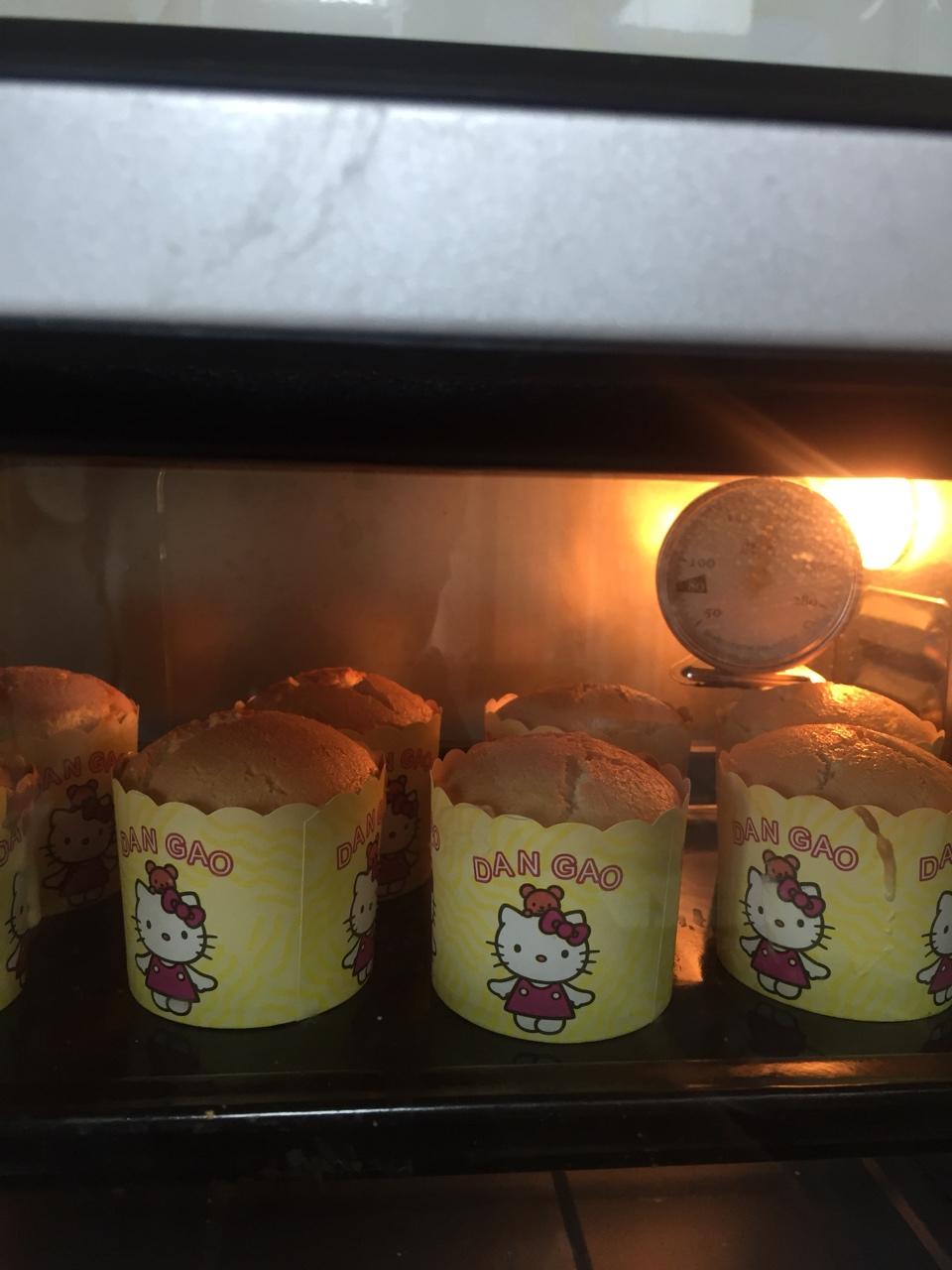 棉花纸杯蛋糕