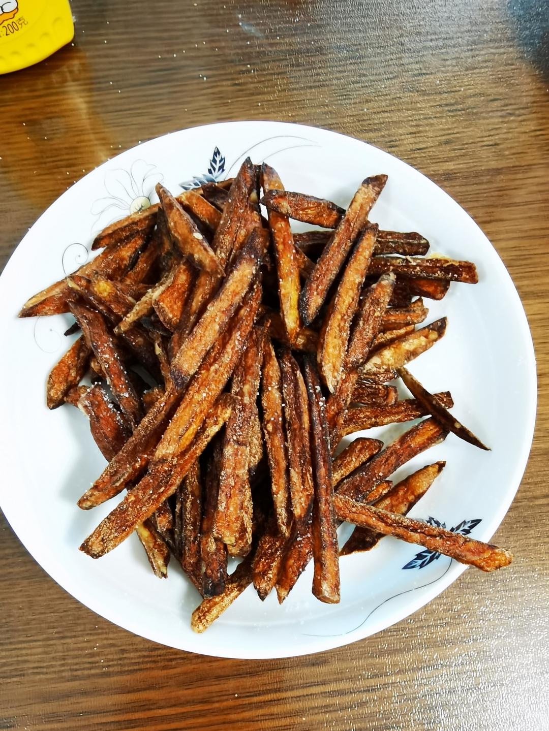 自制薯条（不用煮/不用冷冻）