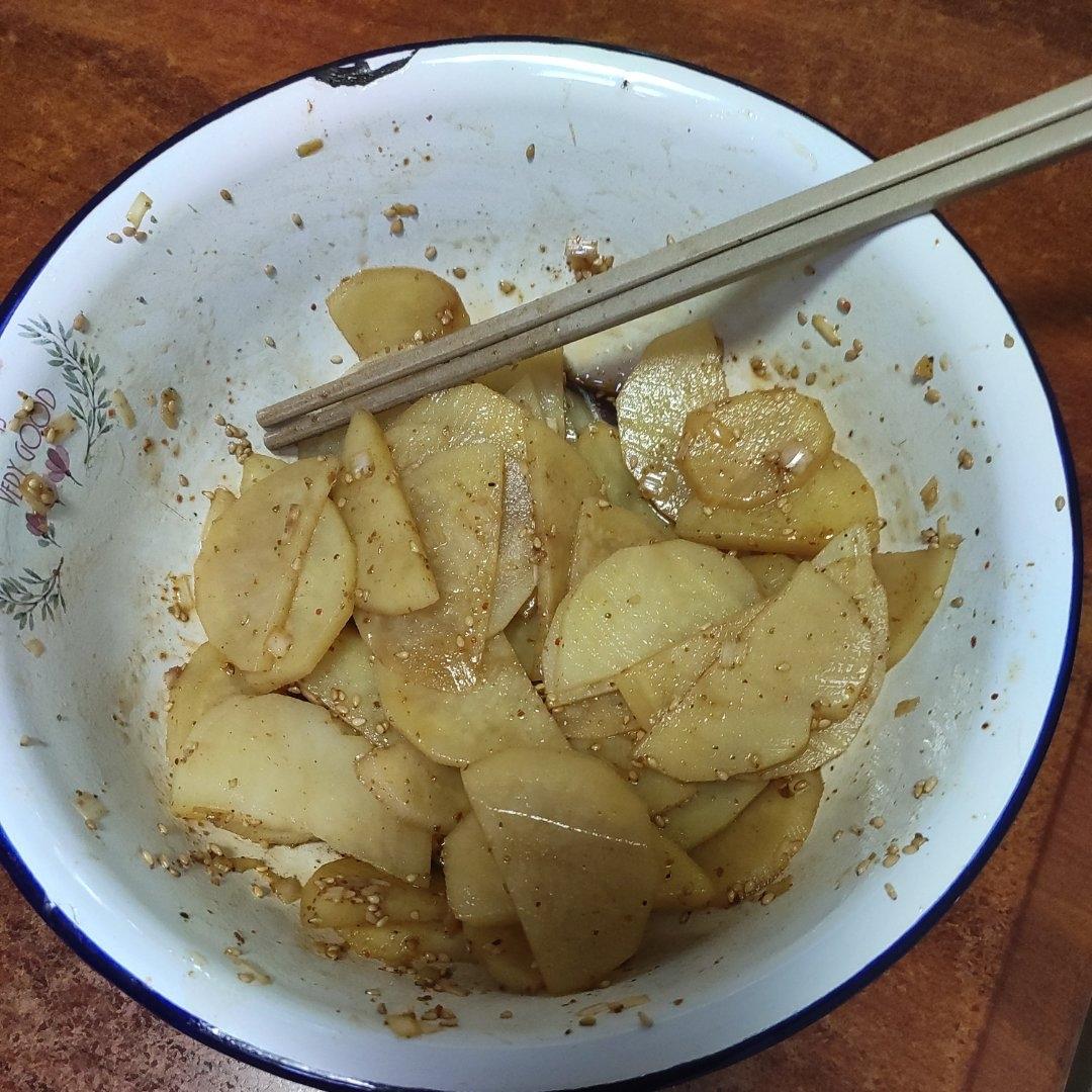 夏日 凉拌土豆片 开胃土豆片