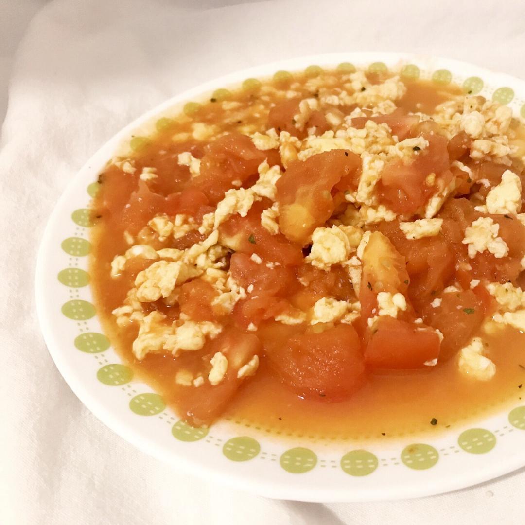 西红柿炒鸡蛋