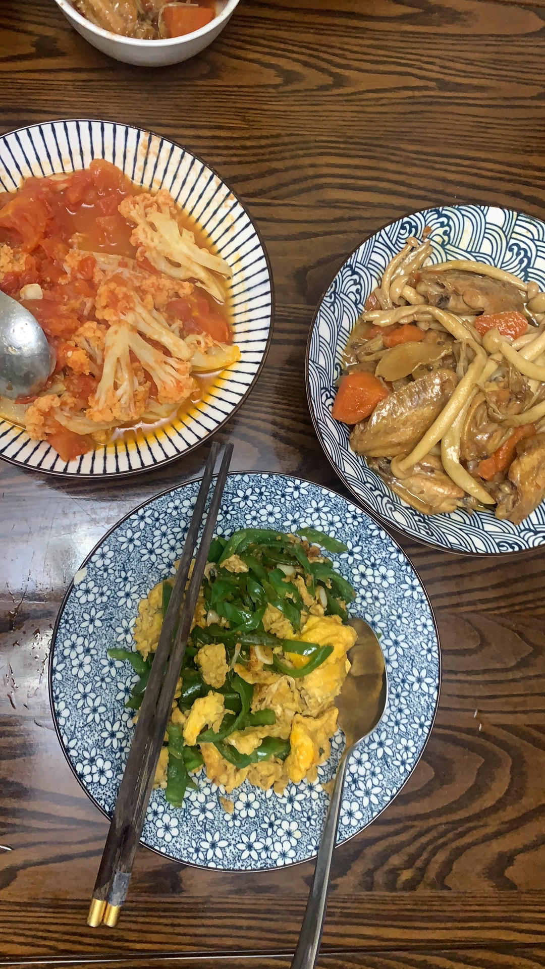 西红柿炒菜花（夏季开胃菜）