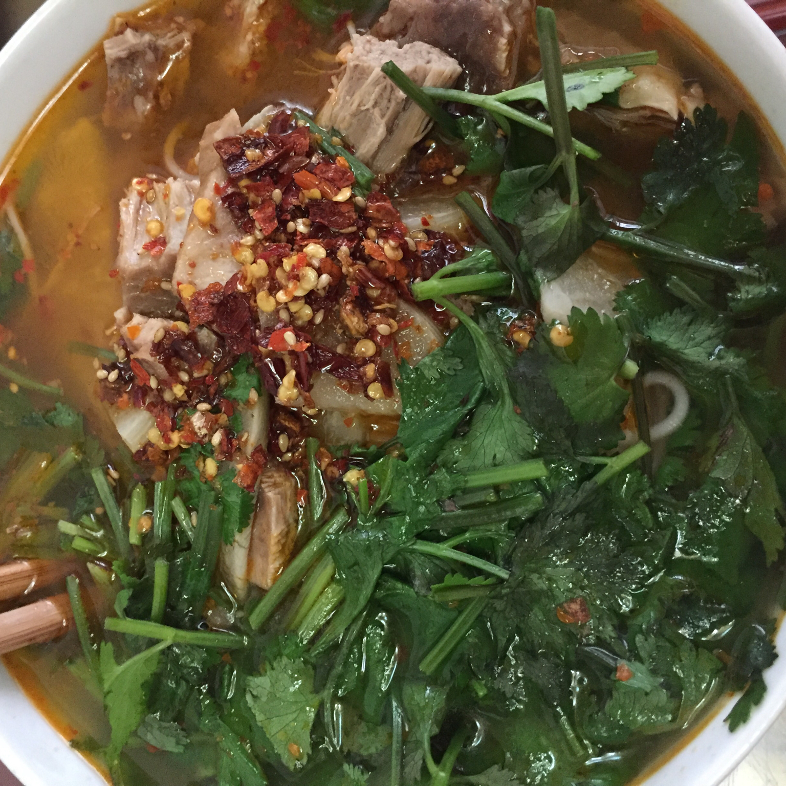 兰州正宗牛肉面汤