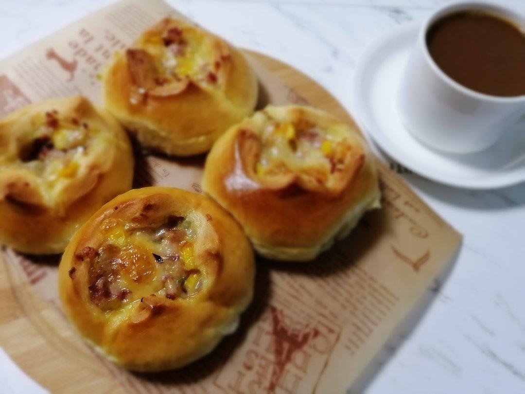 全麦芝士熔岩面包