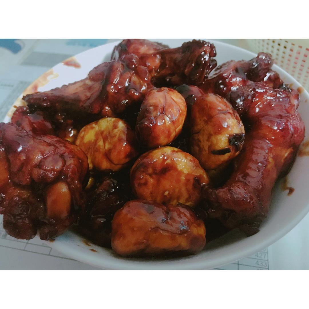 【栗子烧鸡】鸡肉都给你吃，栗子归我~
