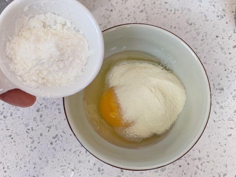 纯奶手撕吐司的做法 步骤1