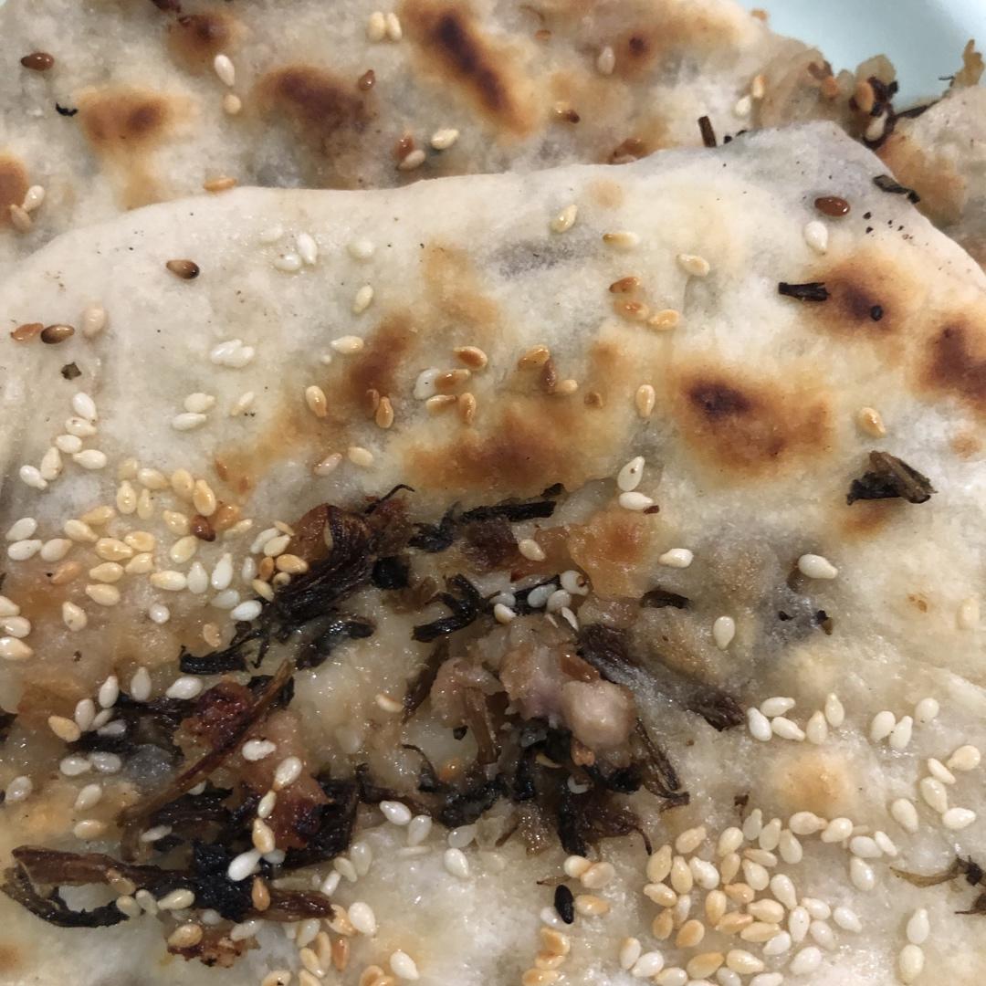 梅干菜猪肉烧饼