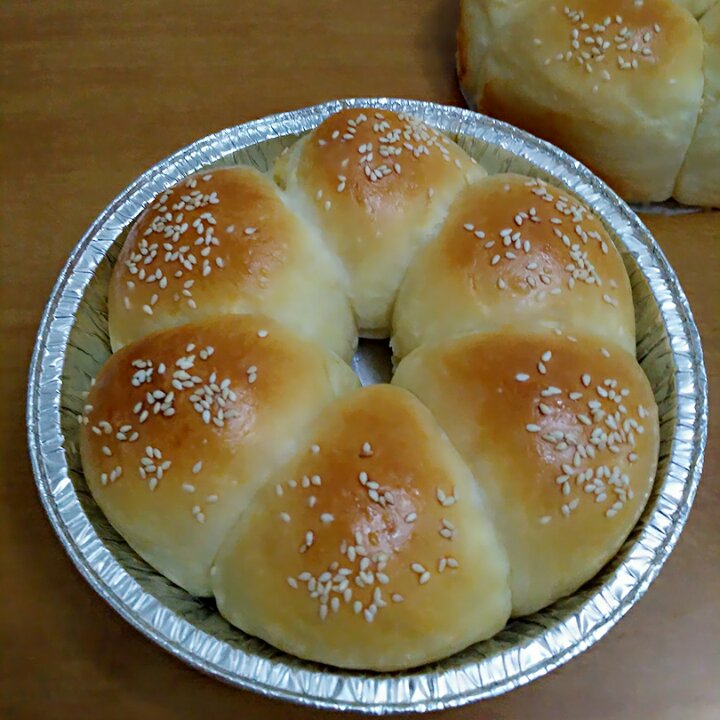 酸奶花朵面包（橄榄油版）