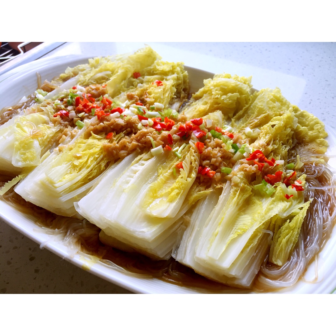 蒜蓉粉丝蒸娃娃菜