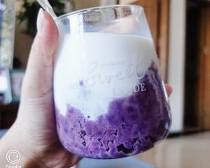 紫薯鲜奶杯的做法 步骤6