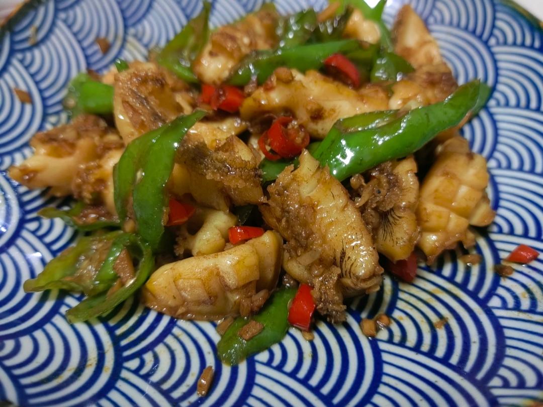 青椒炒鲍鱼