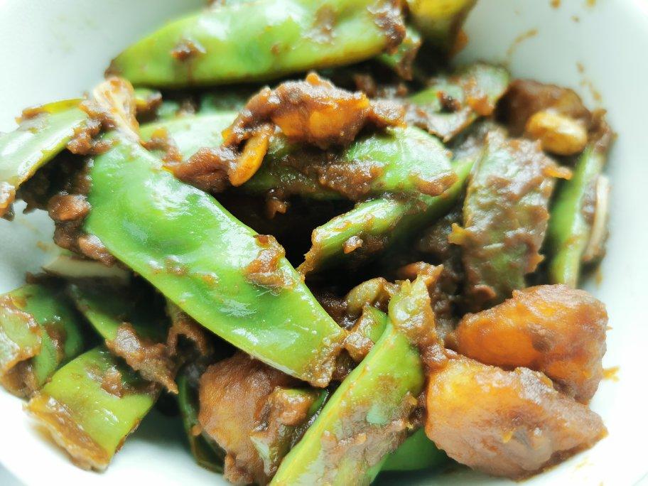 土豆炖豆角