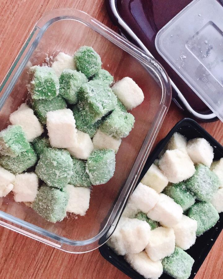 入口即化版牛奶椰蓉小方