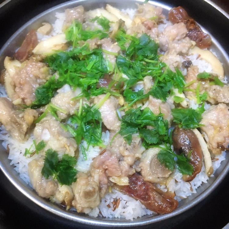 超简单原味鸡腿肉、田鸡蒸饭（家庭版）