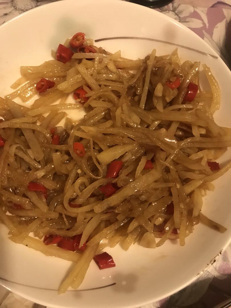 🌶️5分钟搞定“酸辣土豆丝”超级好吃开胃