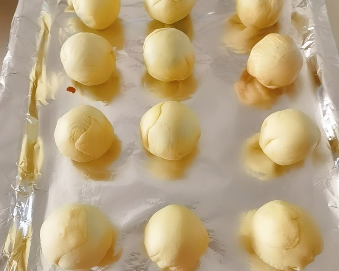 蛋黄酥（蛋挞皮版）的做法 步骤3