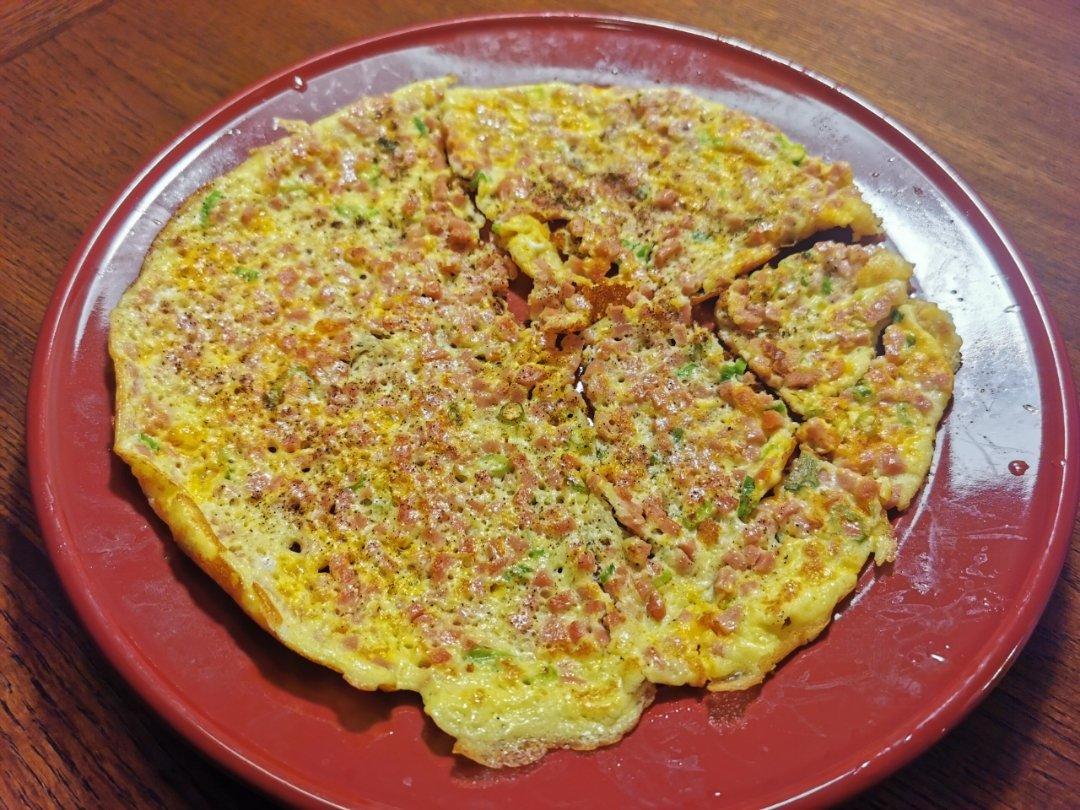 火腿鸡蛋卷