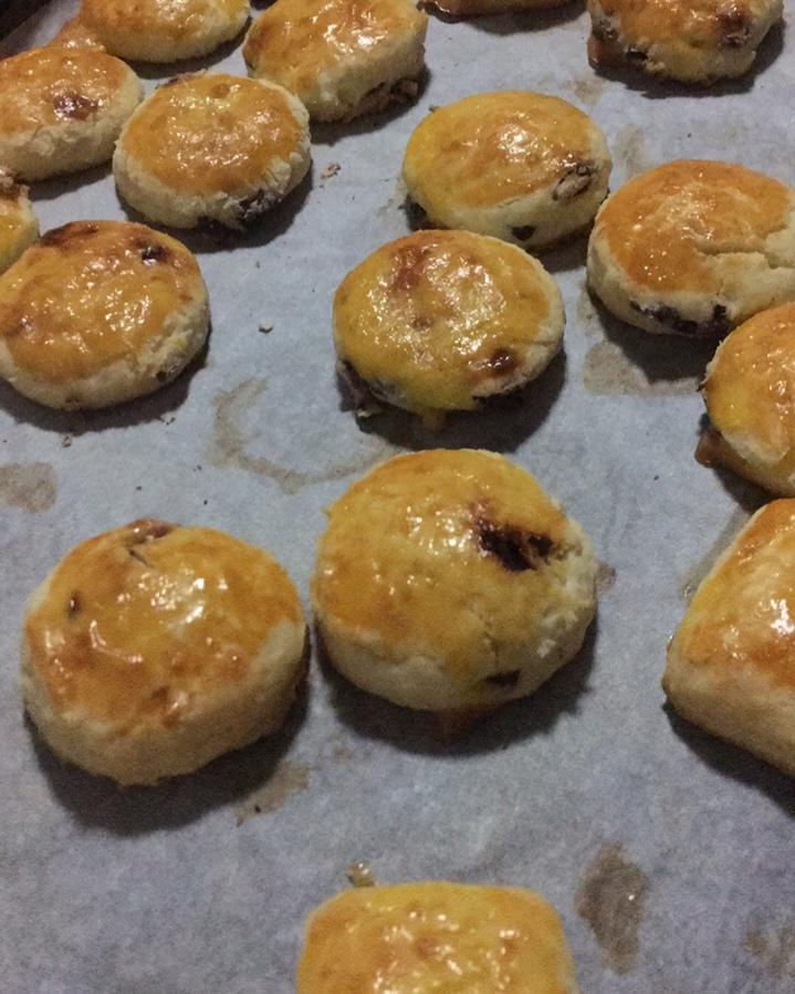 快手淡奶油蔓越莓司康（零失败）